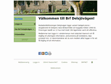 Tablet Screenshot of delsjovagen.se